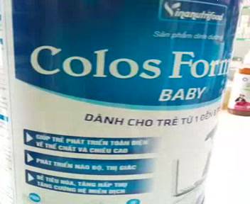 [ dungca153 ] SỮA COLOS FORMULA BABY-900G