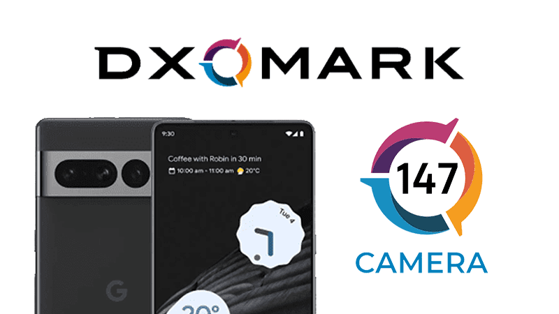 Google Pixel 7 Pro ties #1 with 147 points in DxOMark Camera rankings!