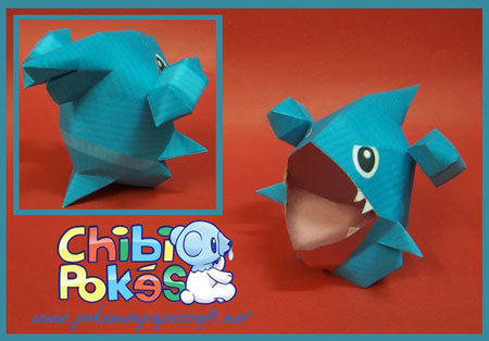 Chibi Gible Papercraft