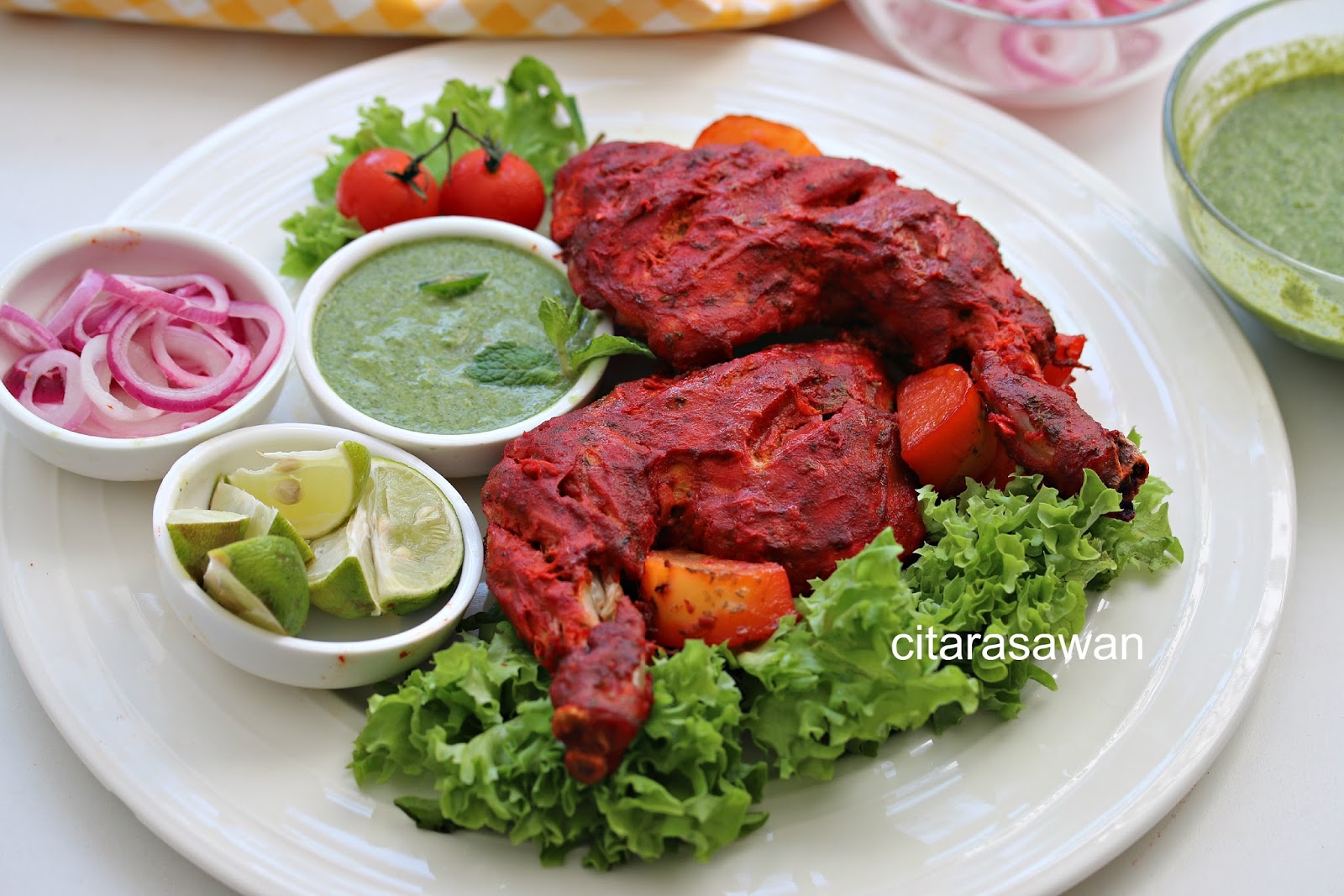 Ayam Tandoori / Tandoori Chicken ~ Resepi Terbaik