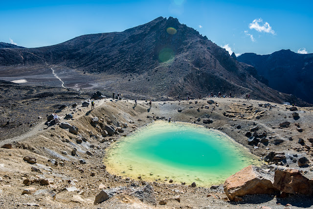 Emerald Lakes and Tongariro Crossing track