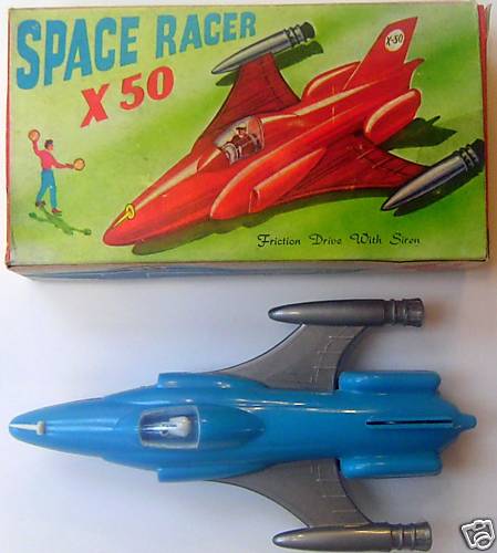 space racer. Rare Salco Batjet version