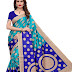 Yashika women's art silk kalamkari and bhagalpuri style saree with blouse piece and soft feel (kora) under 299 indian best women store in allwomenstores.blogspot.com