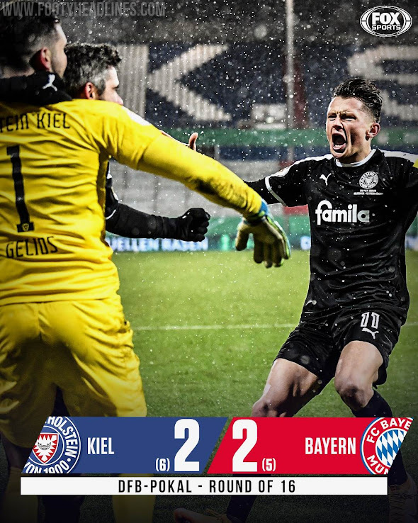 Worn Against Bayern Munich Special Holstein Kiel 2021 Kit Released Footy Headlines