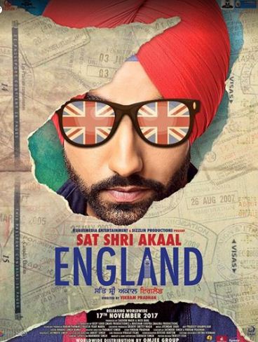 Ammy Virk, Monica Gill, Punjabi movie Sat Shri Akaal England 2017 wiki, full star-cast, Release date, Actor, actress, Song name, photo, poster, trailer, wallpaper