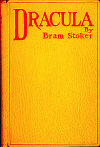 Book cover The Dracula Written by Bram Stoker   free license