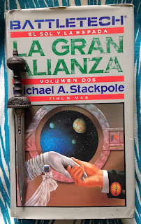 Portada del libro La gran alianza, de Michael A. Stackpole