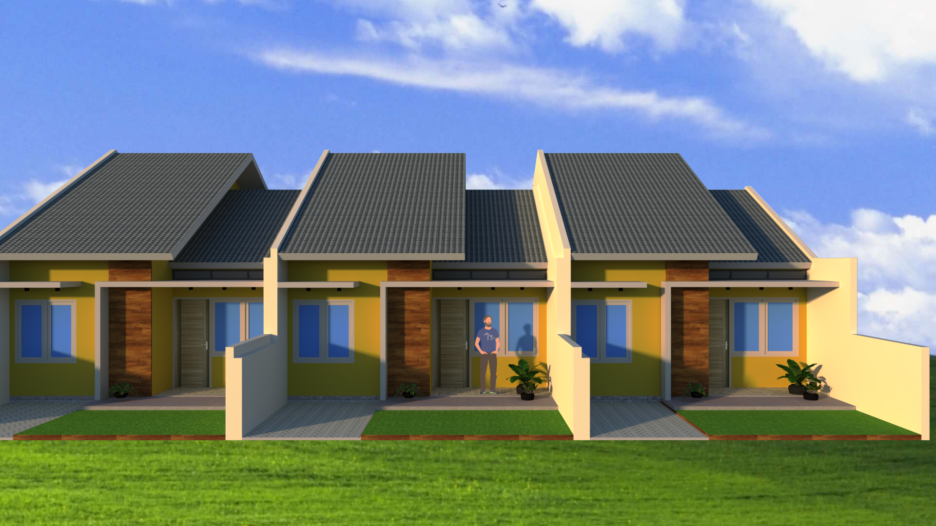 Desain Rumah Sederhana 3 Kamar Di Kampung