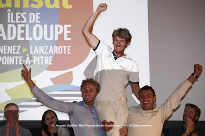 Fred Denis, vainqueur de la Mini Transat 2015 !