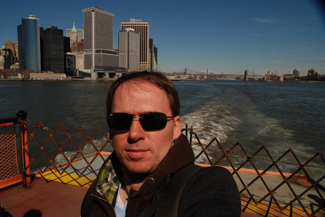 selfie Staten Island Ferry