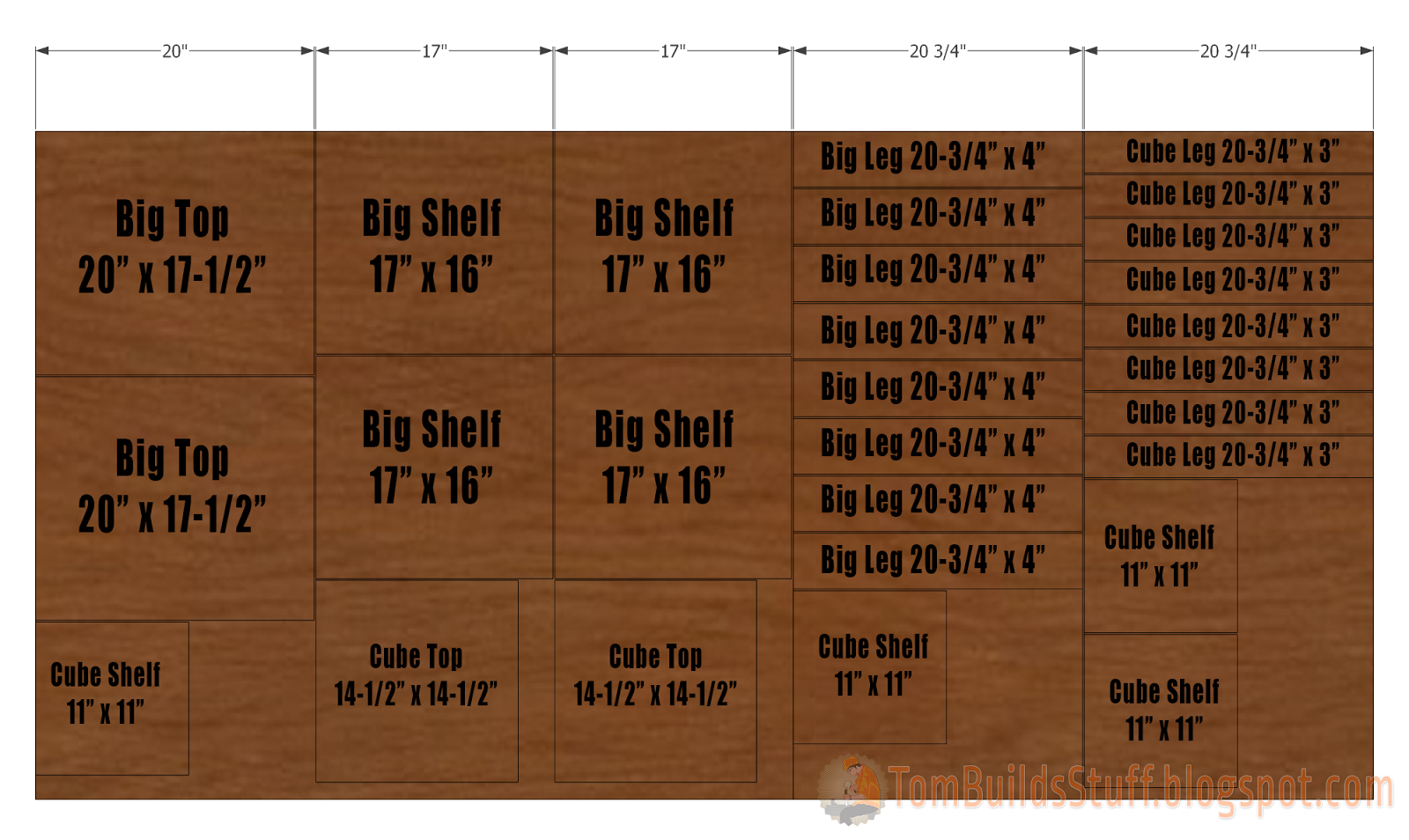 Easy Simple Plywood Nightstand Plans