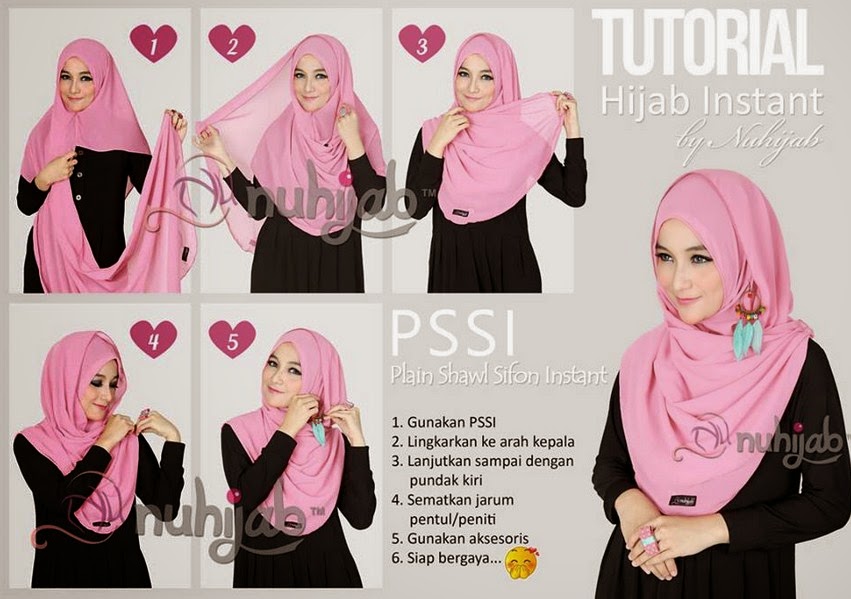 Model 3. Tips Hijab Chiffon Modern Terbaru untuk Pesta image