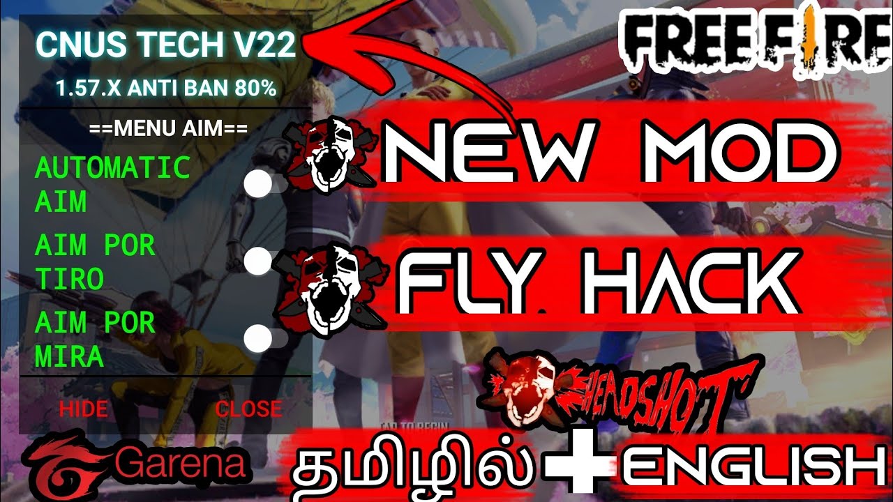 how to hack free fire auto headshot in tamil 2021  new free fire mod