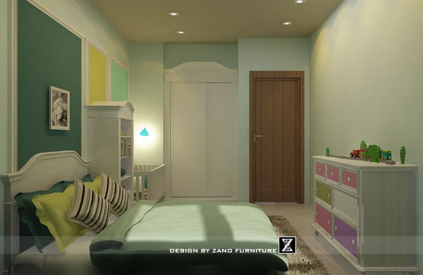 Thiết kế nội thất căn hộ chung cư cao cấp 0603V4, 2 phòng ngủ khu Sunrise City 4