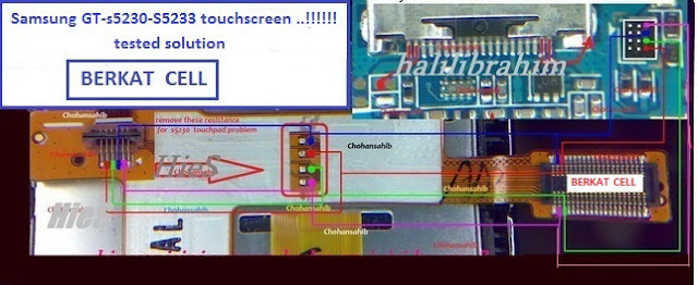 Samsung Star GT-S5233S Touchscreen Solutions