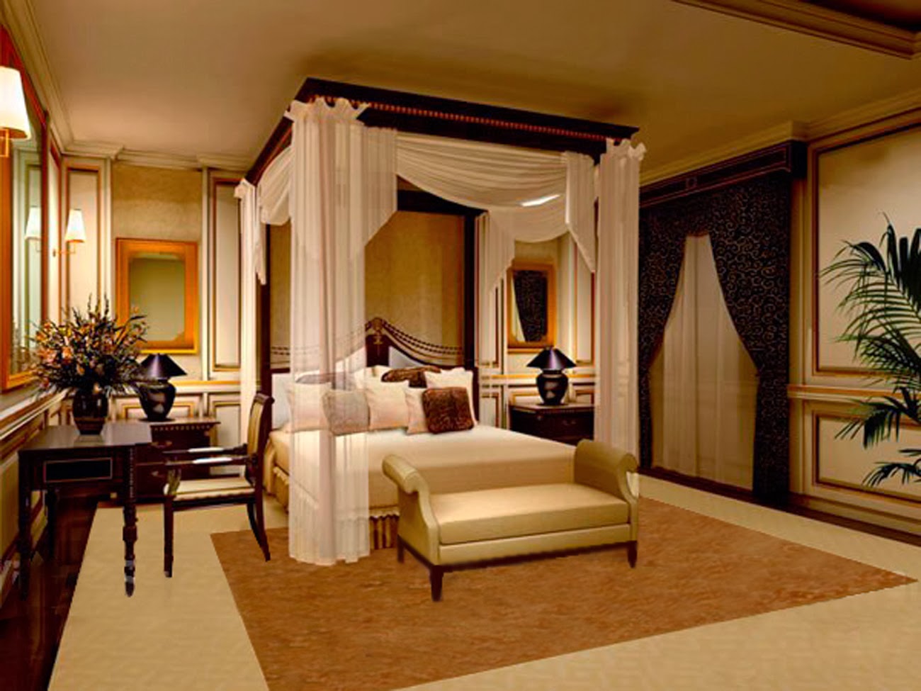 Exclusive Luxurious  Bedroom  Designs 