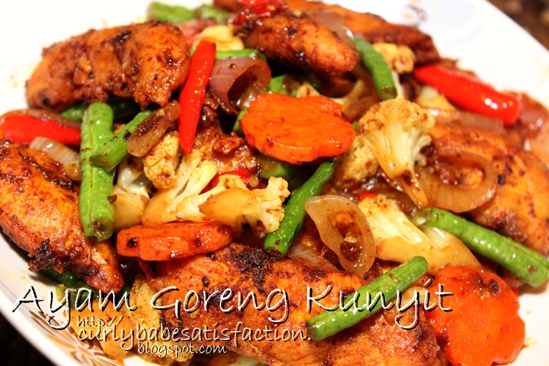 Curlybabe's Satisfaction: Ayam Goreng Kunyit II