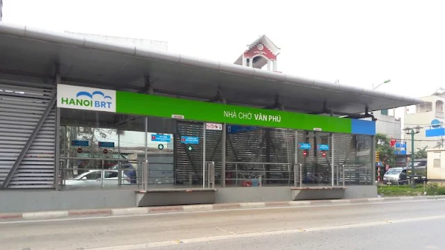 Nhà chờ BRT Văn Phú