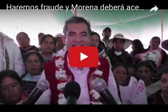 Morena deberá respetar nuestro fraude, el video/profecía de Ochoa Reza