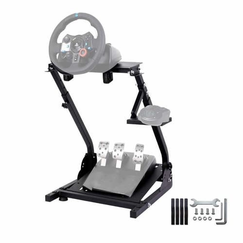 Review VEGAMED Racing Wheel Stand