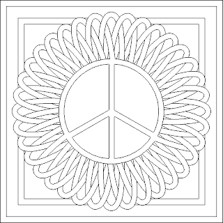 Peace Coloring Sheets on This  You Can Use It For Embroidery Or Coloring  I Hope You Like It