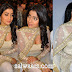 Shriya Saran in Shimmer Full Sleeves Salwar Kameez