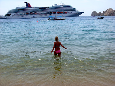 Carnival Splendor Cruise Ship in Cabo San Lucas, Mexico www.thebrighterwriter.blogspot.com