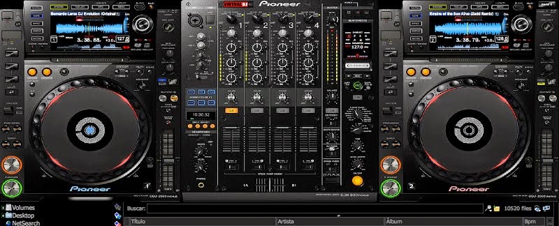 virtual dj skin pioneer cdj 2000 djm 900 nexus