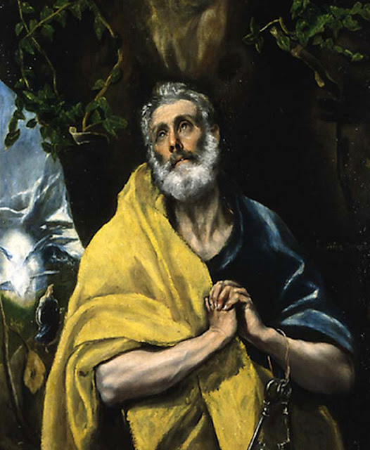 El Greco - Las lágrimas de Pedro - 1600