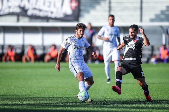 Vasco e Grêmio empatam sem gols em São Januário