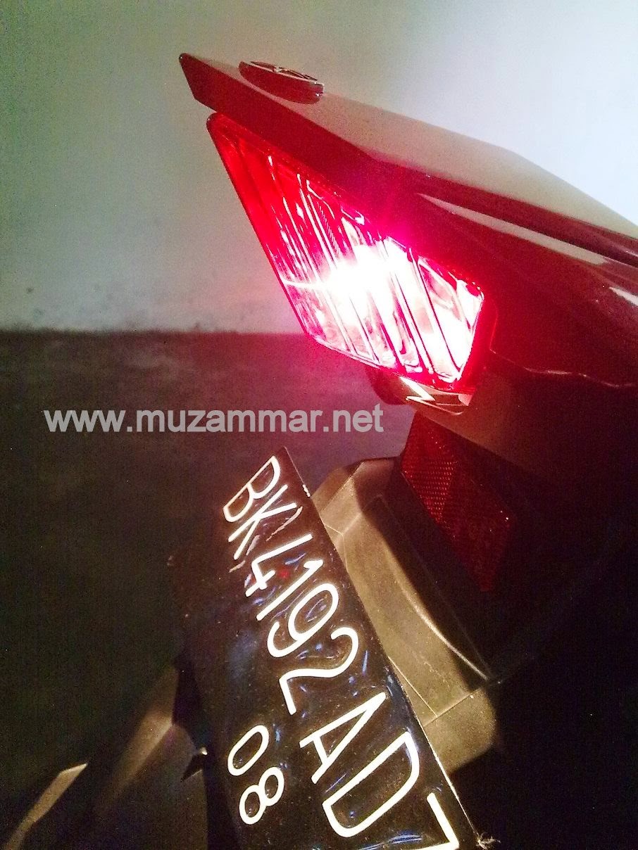  Lampu  belakang New Yamaha Vixion Lightning cepat  putus  