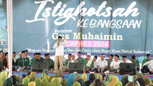 Istighotsah Kebangsaan bersama Gus Muhaimin di Lampung