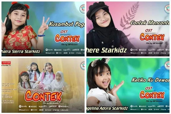 Prima Founder Records Rilis 12 Videoklip OST Starkidz 2022