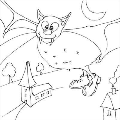 Online Halloween Coloring Pages