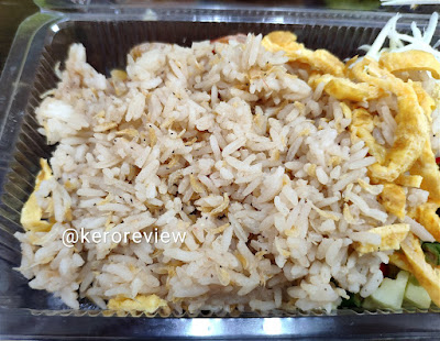 รีวิว บ้านรวยสุข ข้าวคลุกกะปิ และข้าวปลาทอด (CR) Review Shrimp Paste Fried Rice with Sweet Shrimp & Chicken, and Fried Fish on Rice, Baan Ruay Suk Shop.