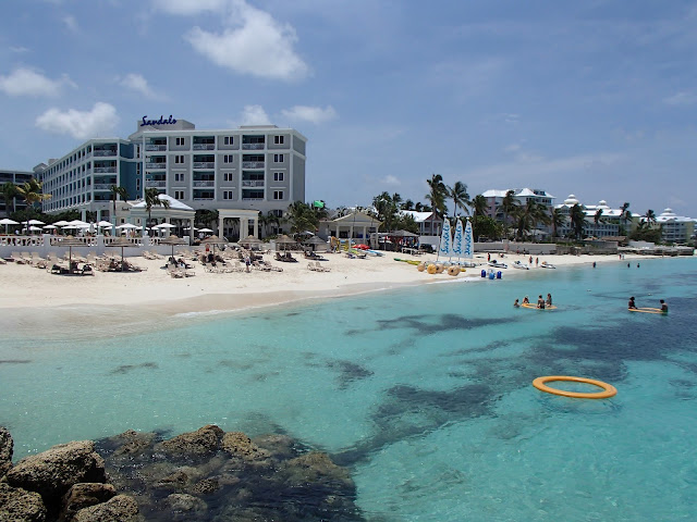 Sandals beach and watersports area