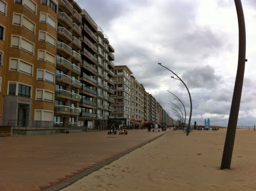 Jetée de la panne belgique mer du Nord