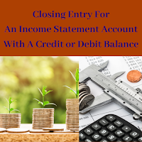 Closing Entry for An Income Statement Account