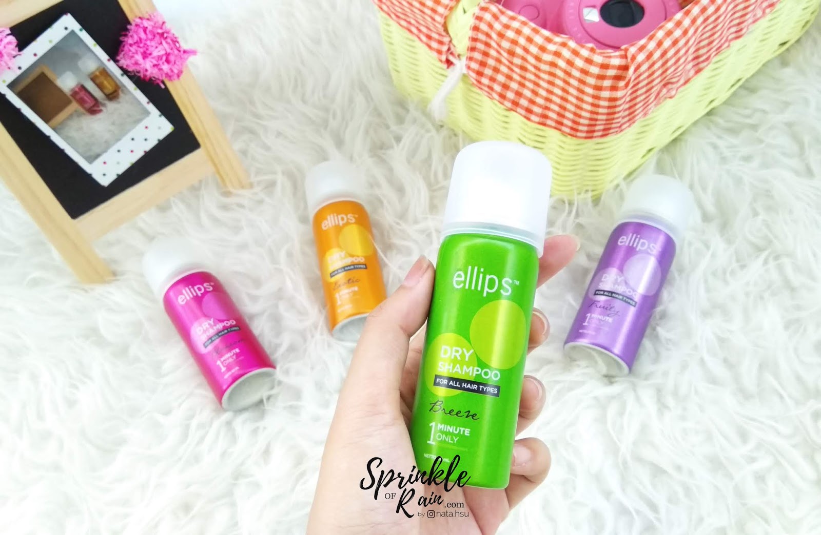 REVIEW Ellips Dry Shampoo Penyelamat Rambut Berminyak Sprinkle