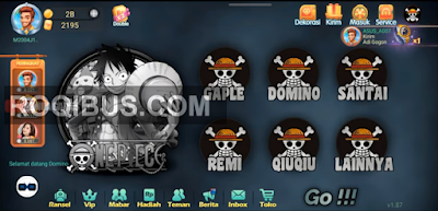 Higgs Domino Mod Apk Tema One Piece x8 Speeder