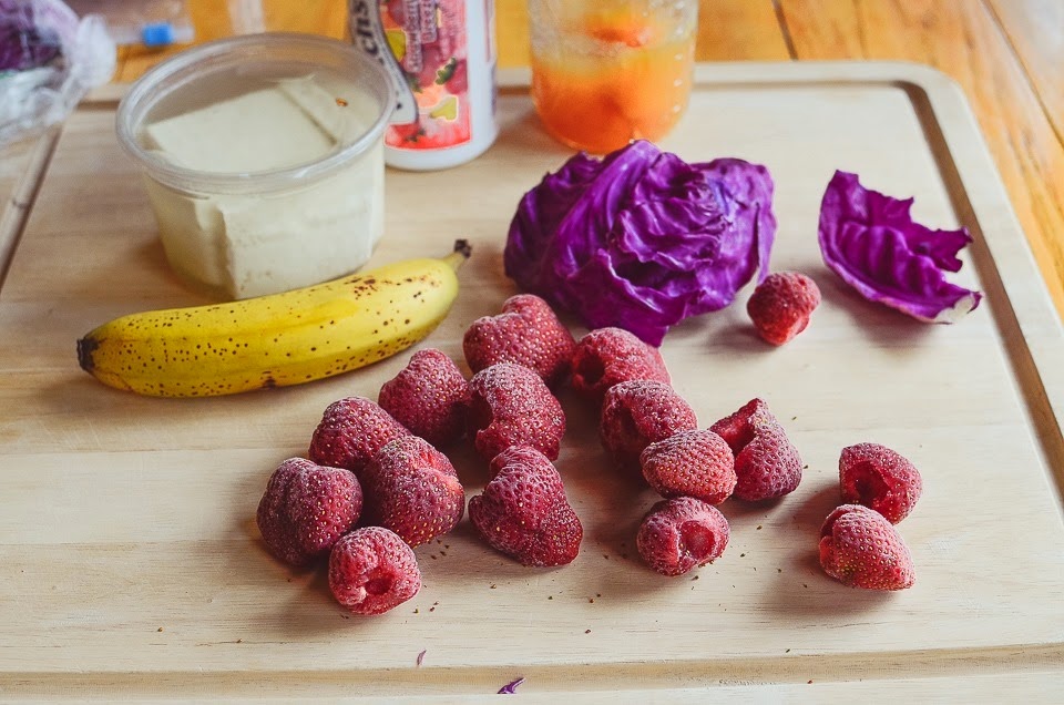 red cabbage tofu smoothie-19462