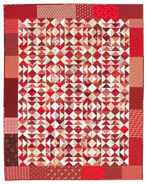 Red Hot by Monique Dillard found at All People Quilt