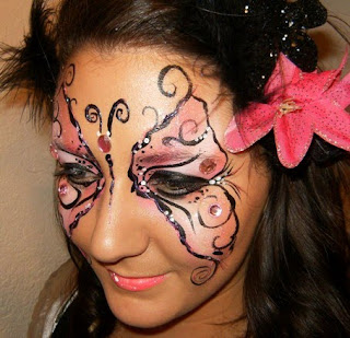 Butterfly Face Painting Designs - Body Painting Tips
