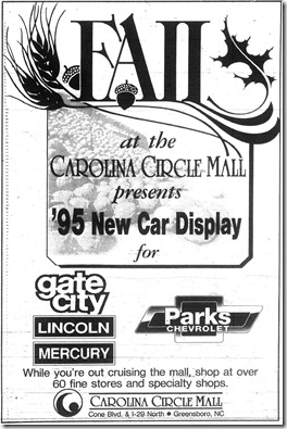 New Car Display October 16, 1994