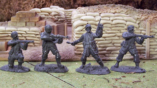 Action Casting German Paratroops