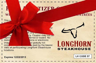 Free Printable Longhorn Steakhouse Coupons