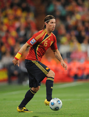 Sergio Ramos World Cup 2010 Football Picture