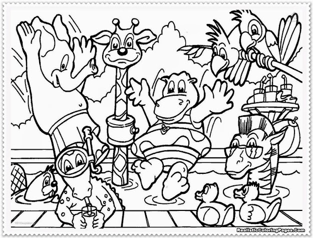  Zoo Coloring Pages To Print Animal Coloring Pages Cute Coloring Pages  Animals Coloring Pages 