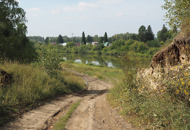 Река Иня (возле о.п. Совхозная)