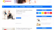 Superfast Blogger Template free download - Octa Template